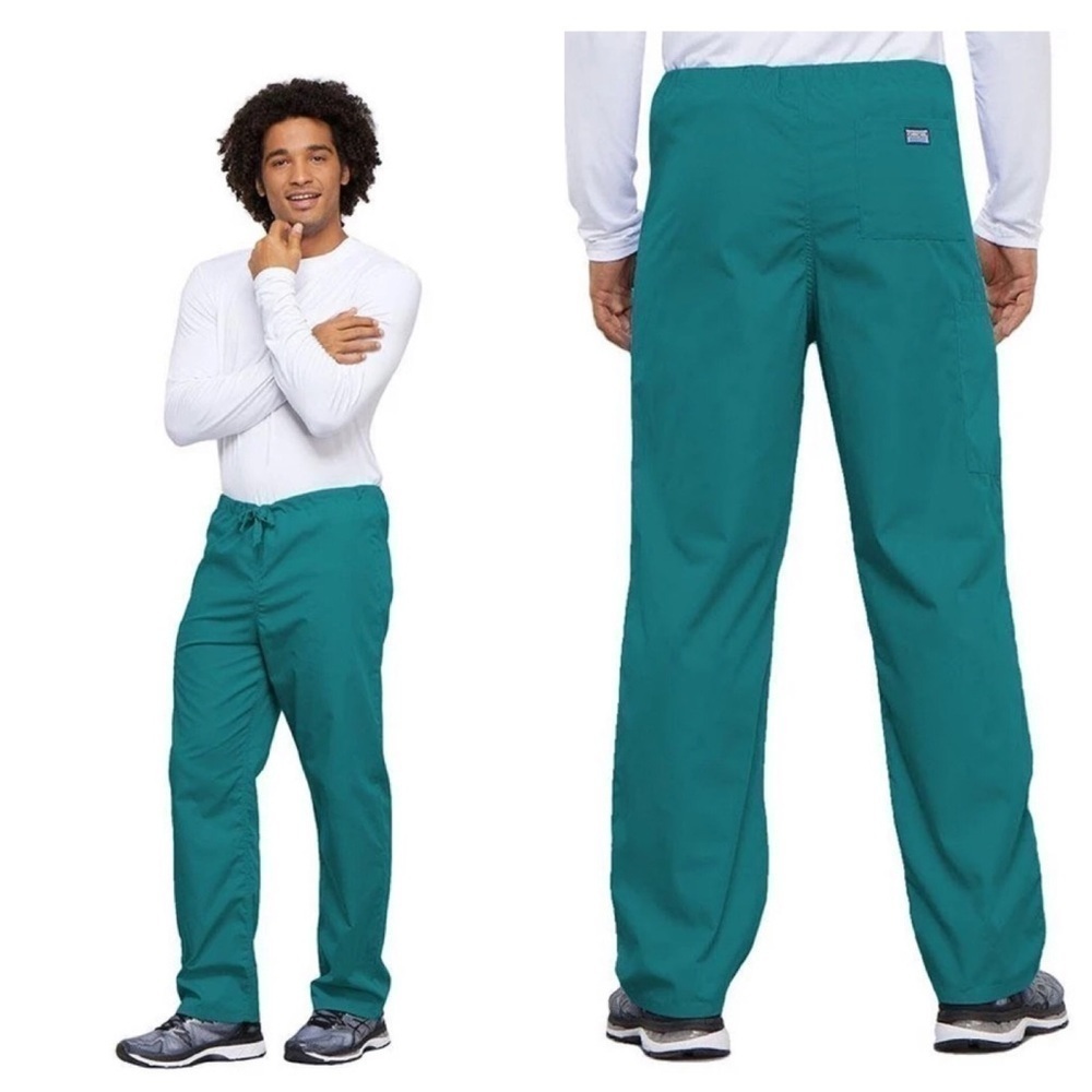 Cherokee Workwear drawstring cargo scrub pants